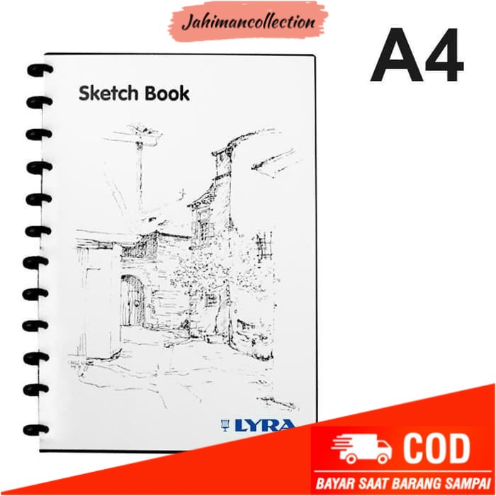 

✨ BISA COD ✨ Sketch book binder a4 Lyra/ Sketch book ring A4 Lyra