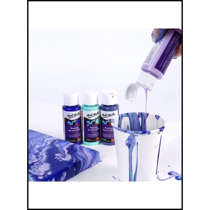 

Mont Marte Pouring Acrylic Paint 60Ml 4Pc Set - Ethereal