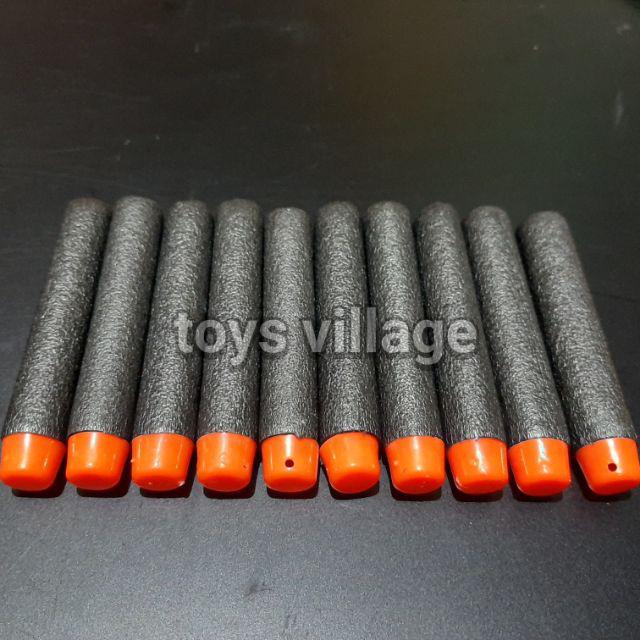 1Pcs/Biji - Peluru Nerf / Nerf Dart Bullet Foam Reffil for Zombie / Modulus N-Strike & Sejenisnya-Black