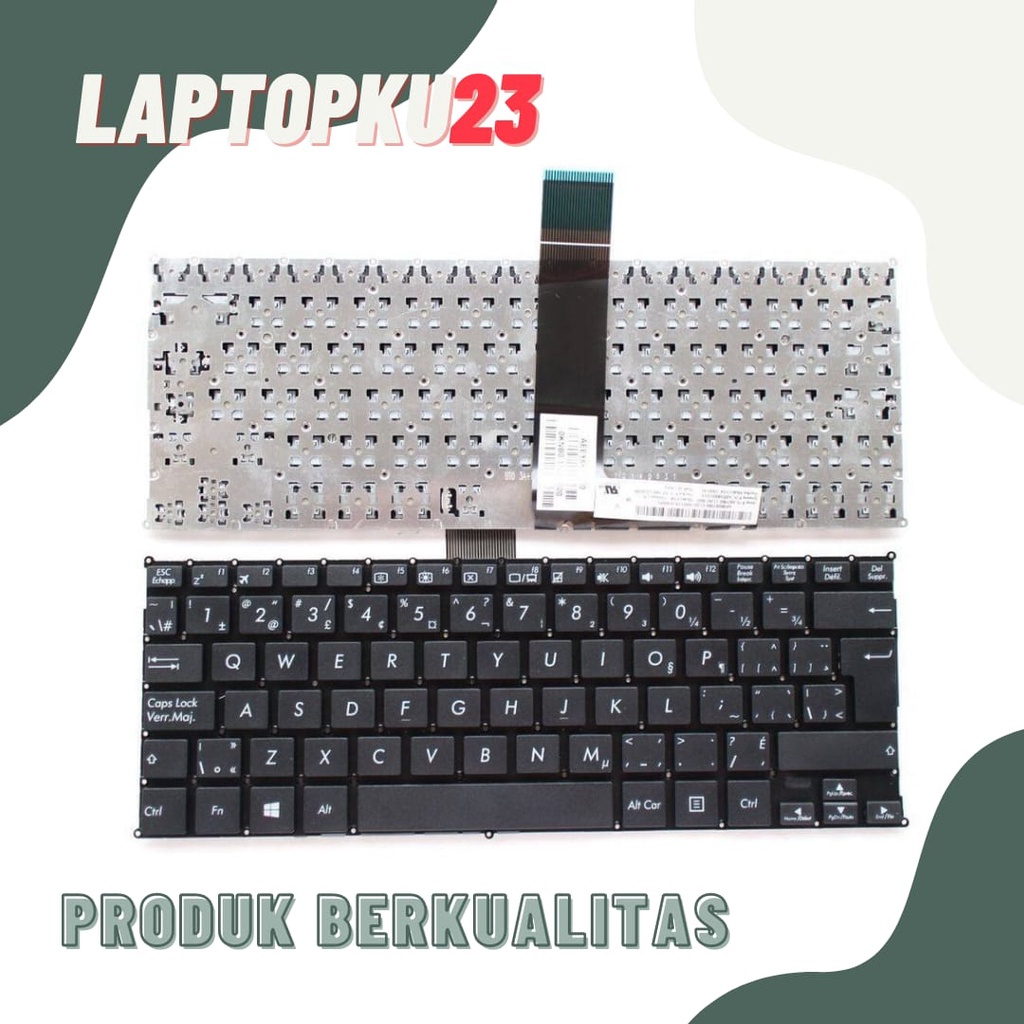 KEYBOARD ASUS VivoBook X200 X200CA X200MA X200LA F200CA HITAM