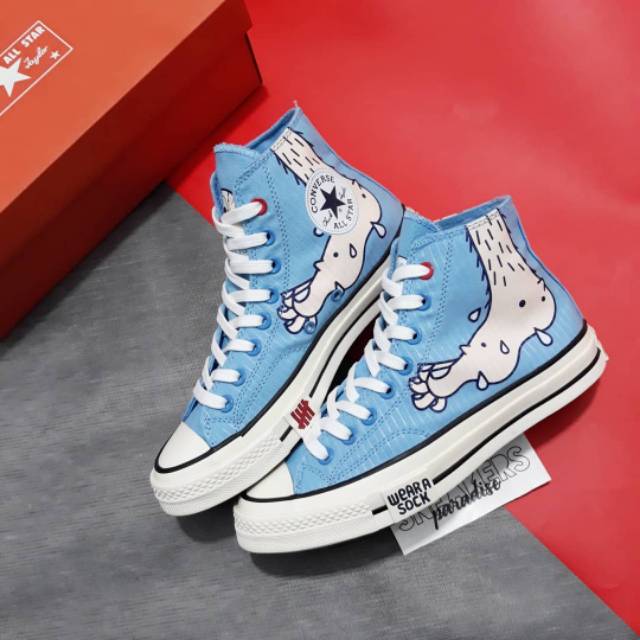 Converse 70s Hi Undercover Wear A Shock Blue