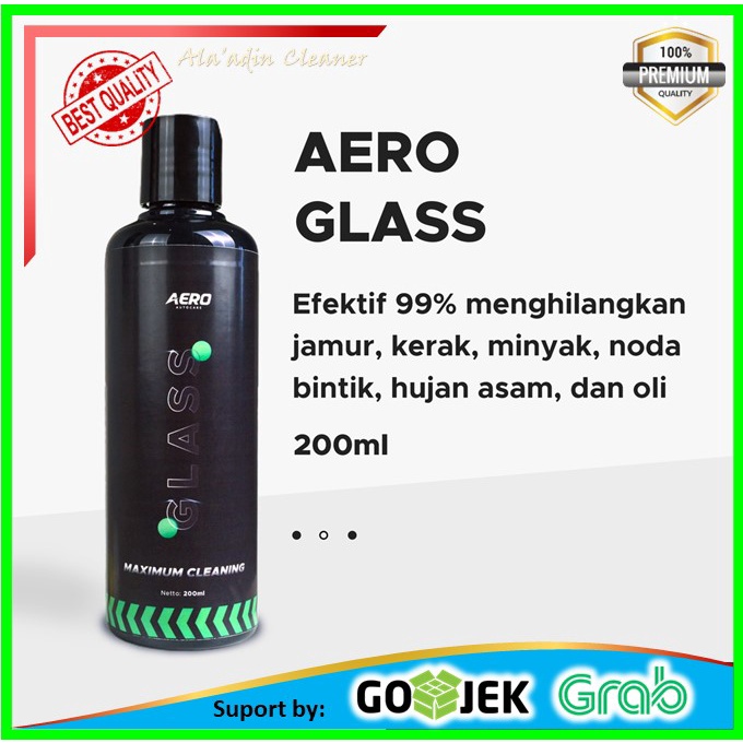 Aero Glass Pembersih Kaca Mobil Anti Jamur - 120ml