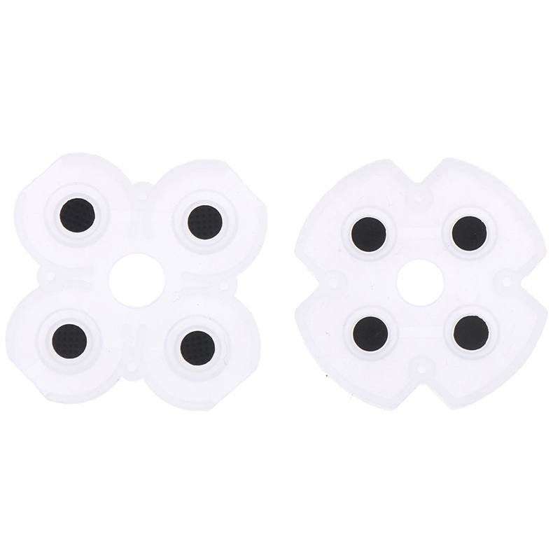 {LUCKID}Controller rubber conductive pad silicon buttons for PS4 repair replacement part