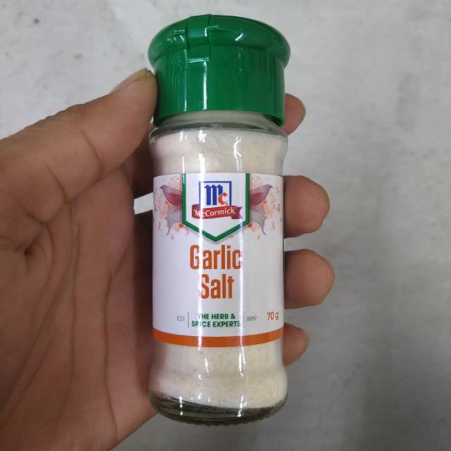

mccormick garlic salt 70gr impor
