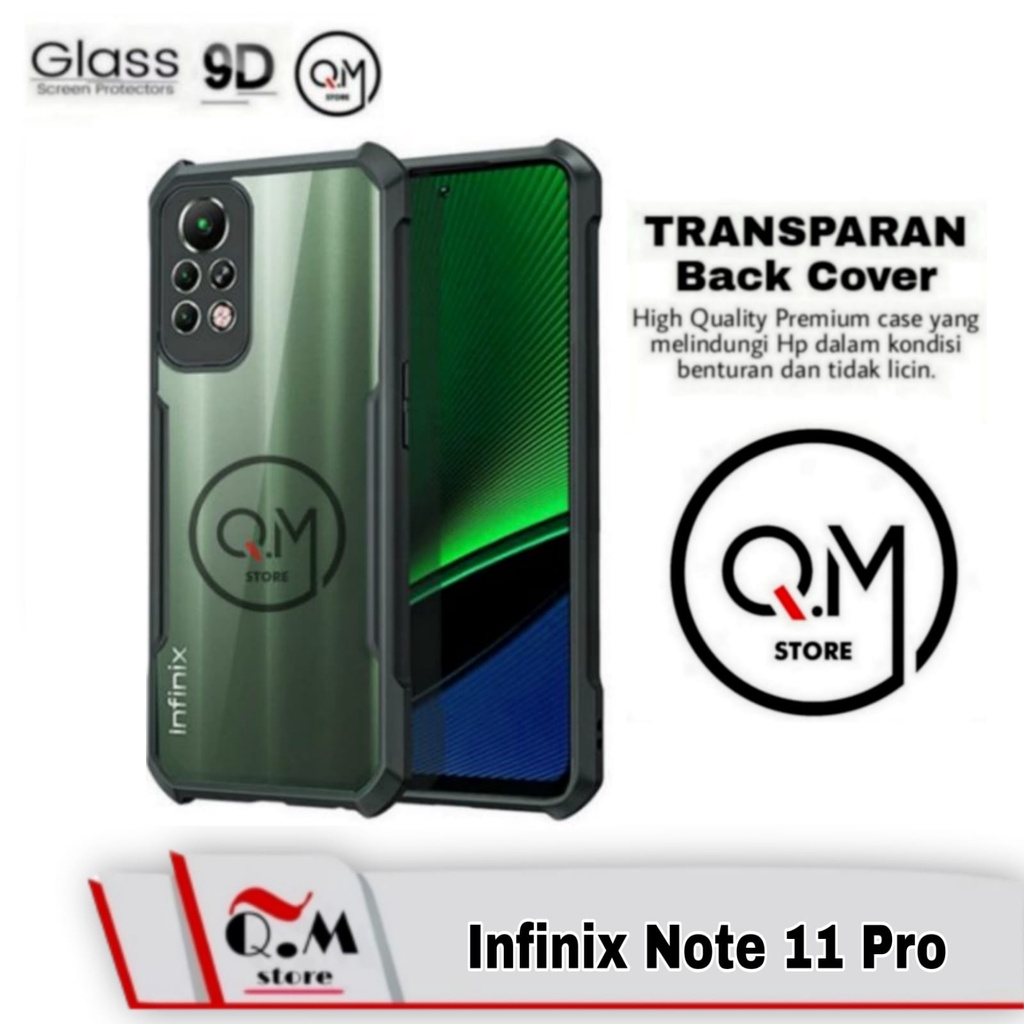 PROMO Case Infinix Note 11 Pro Softcase Transparan Clear Armor Pelindung Back Cover Sockproof