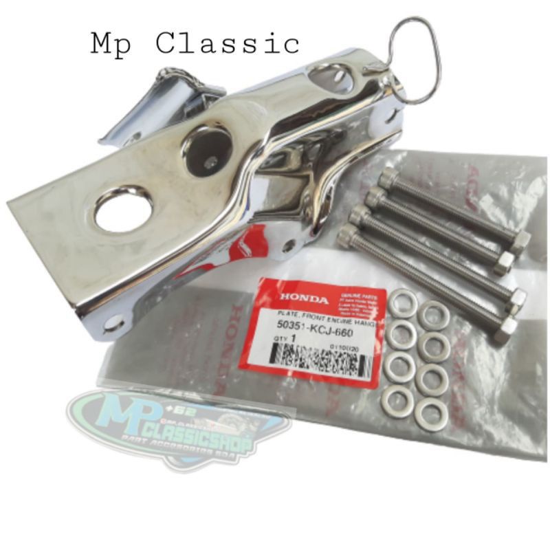 pangkon mesin tiger set baut mesin pangkon tiger original 100% crome