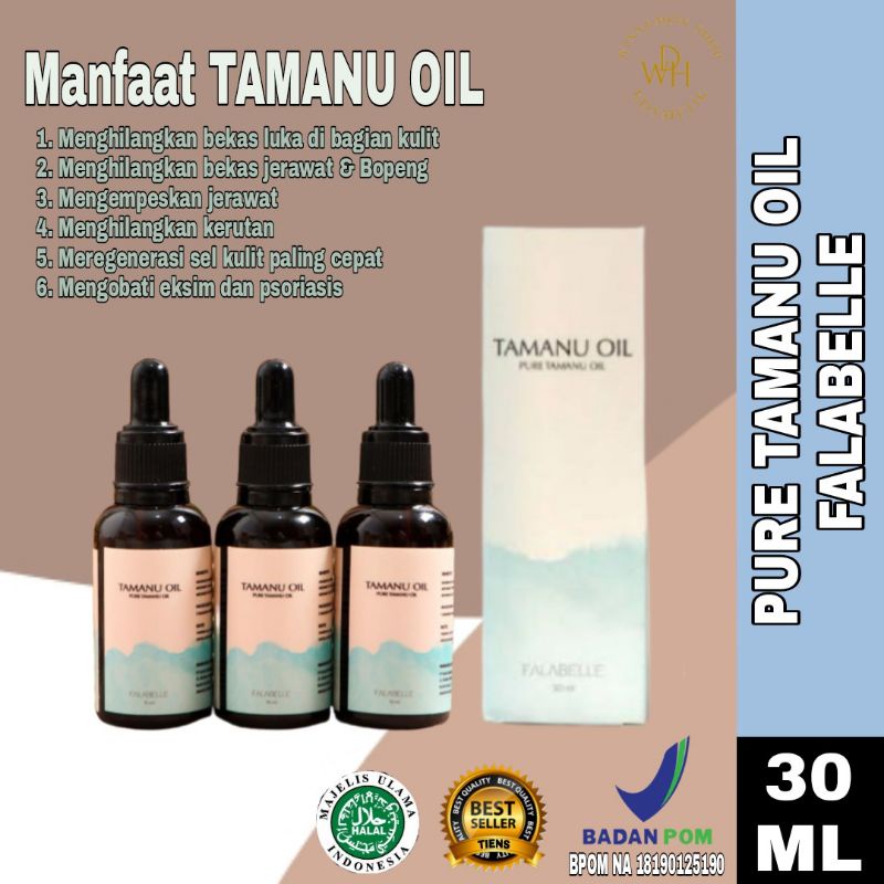 WS - 097 TAMANU OIL BPOM BY FALABELLE / SERUM ACNE BPOM