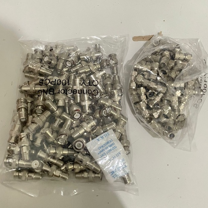 Connector BNC Drat Konektor untuk kabel CCTV RG 59 maupun RG 6