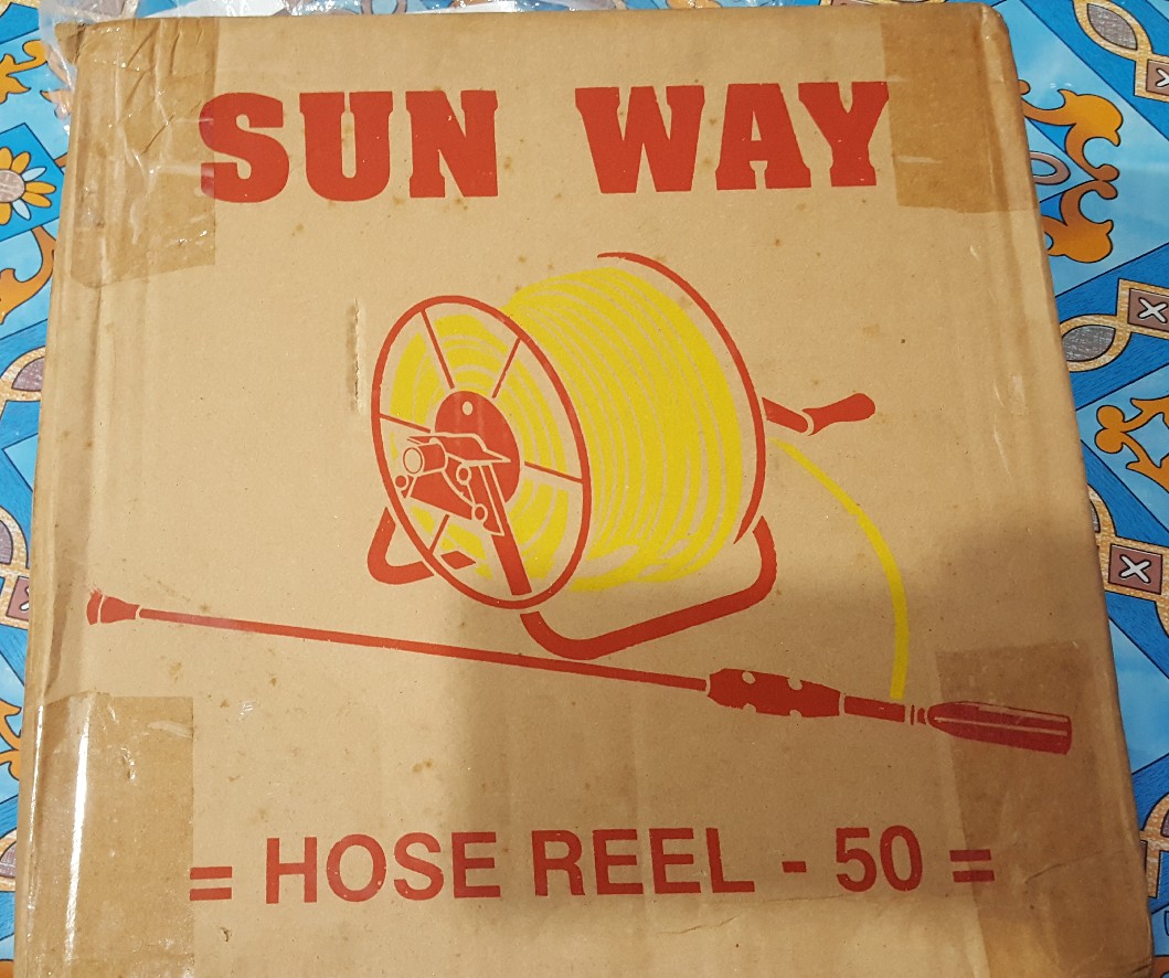 Tempat Alat Gulungan Gulung  Selang Air Taman Garden Water Hose Reel