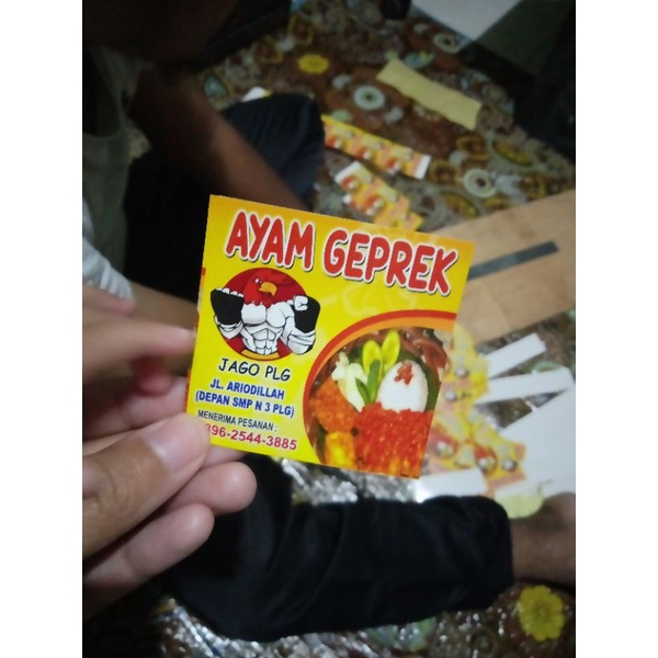 

stiker jualan