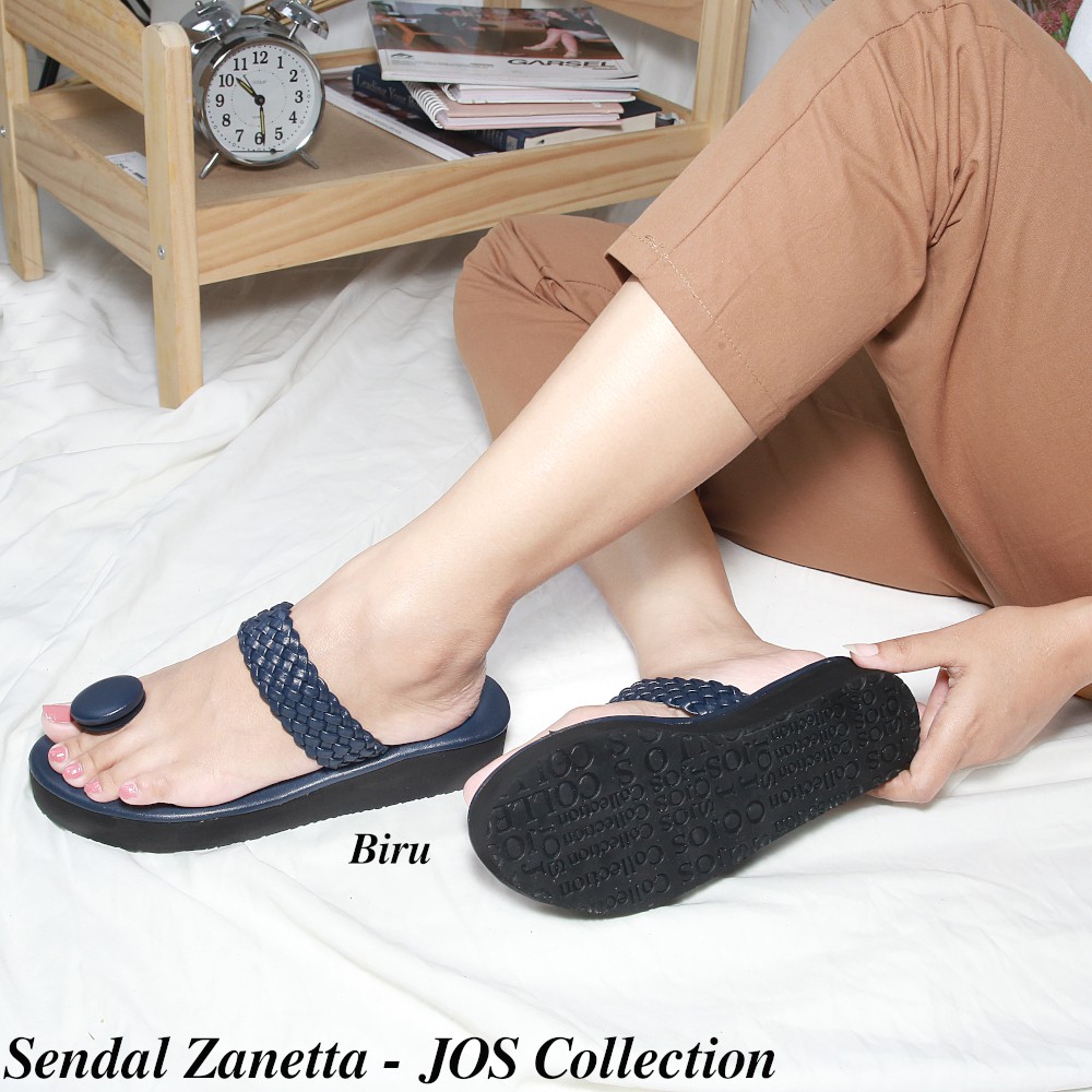JOS Collection - Zanetta Sandal Wedges Wanita
