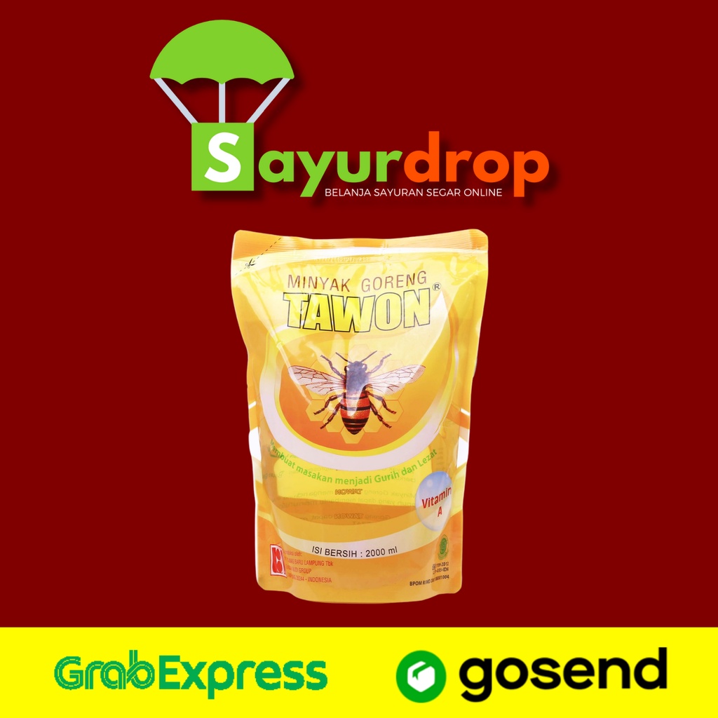 

Minyak Goreng Tawon 2 L - Murah Cepat - Instant/Same Day Delivery (Sayurdrop)