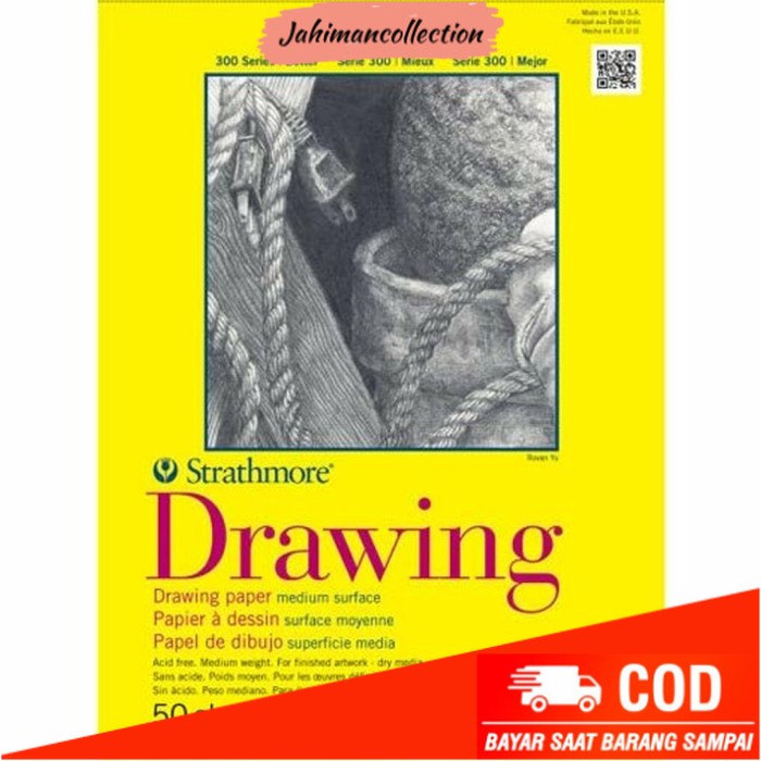

✨ BISA COD ✨ Strathmore - Drawing 300 Series - 9" x 12