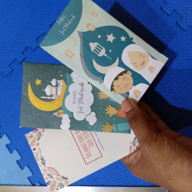 

Amplop lebaran per pc kecil uang lipat 3
