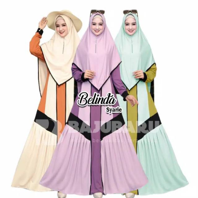 Belinda gamis syari