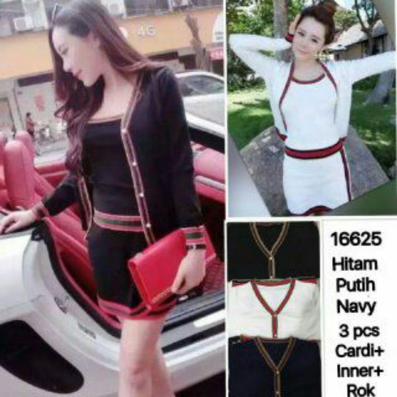 Cardigan Rajut Knit Gucci