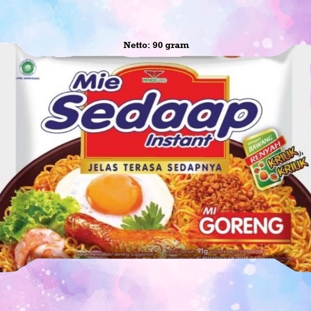 

Mie SEDAAP Goreng 90gr gram Instant Noodle Original Makanan Instan Instant Noodles Food Foodies Siap Saji Makan Foodies Kemasan Praktis Persediaan Perlengkapan Bahan Dapur Kitchen Cook Meal Breakfast Lunch Dinner Shoppa Corner Malang Jawa Timur