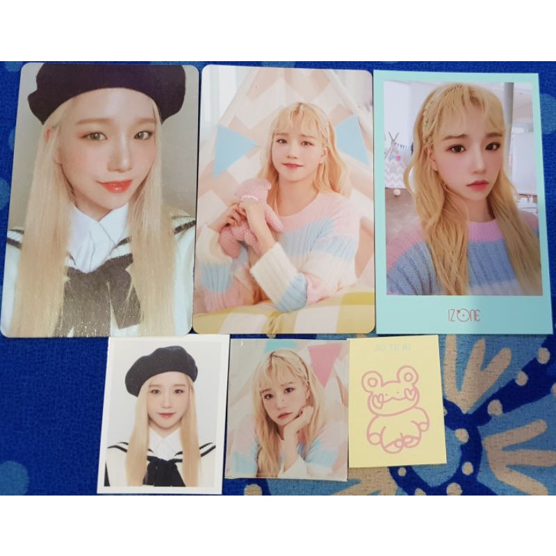 Iz*one Izone Secret Diary Photocard Jo Yuri