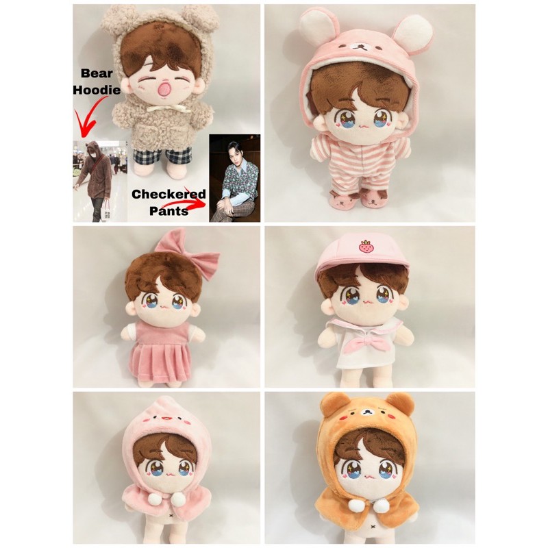 EXO DOLL CLOTHES LABUBU BAJU BONEKA KPOP DOLL CLOTHES 20CM