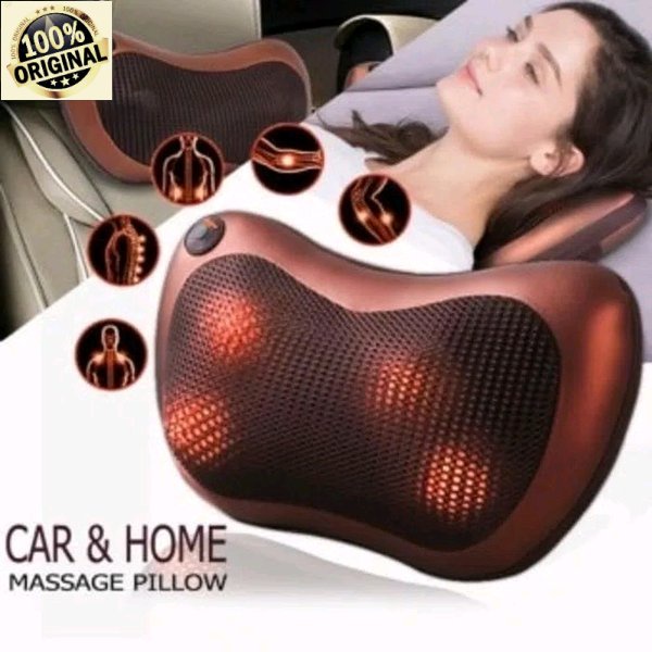 Alat Pijat Bantal Leher Dan Punggung CAR&HOME MASSAGE