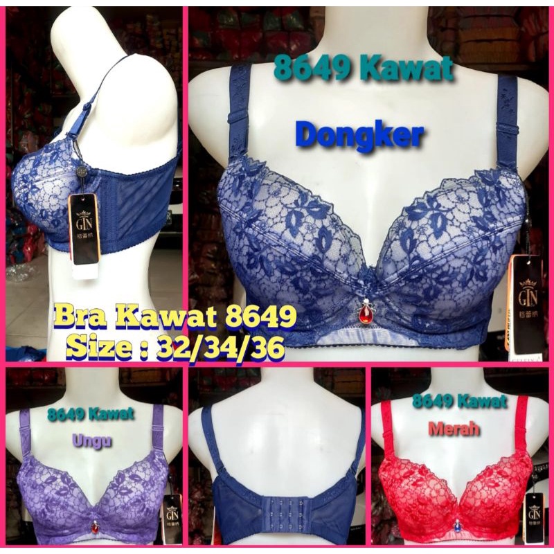 Bra | Bh Kawat | busa tebal BRA#FASHION C 8649/8660