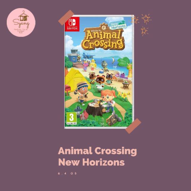 digital copy of animal crossing new horizons