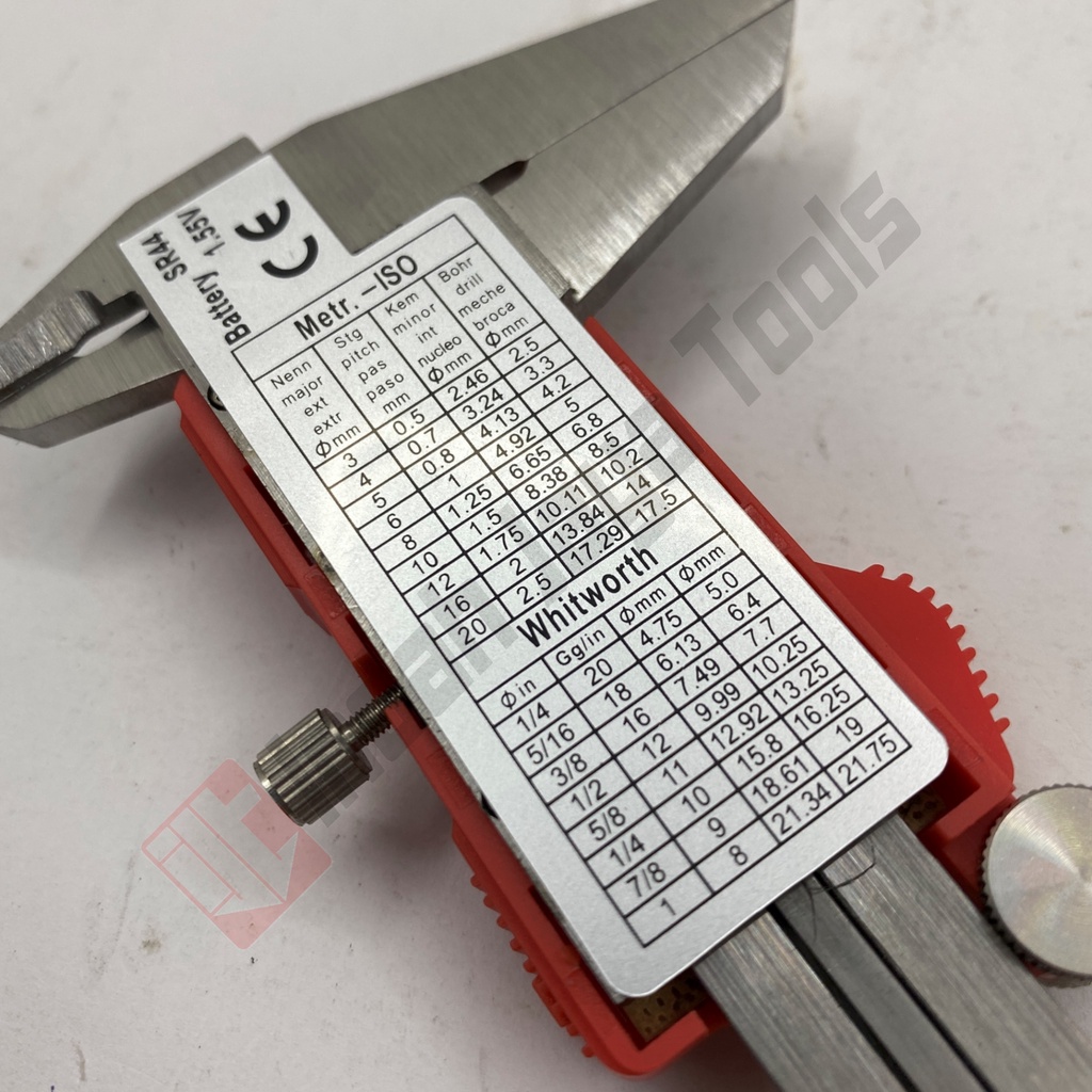 TRII-CLES Sigmat Digital 6 inch 0 - 150 mm - Digital Caliper Skekmat