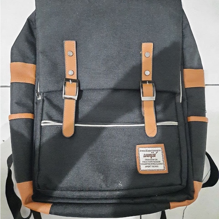 Bagpack Tas Ransel Laptop Wanita Cewe Preloved Second Bekas Murah