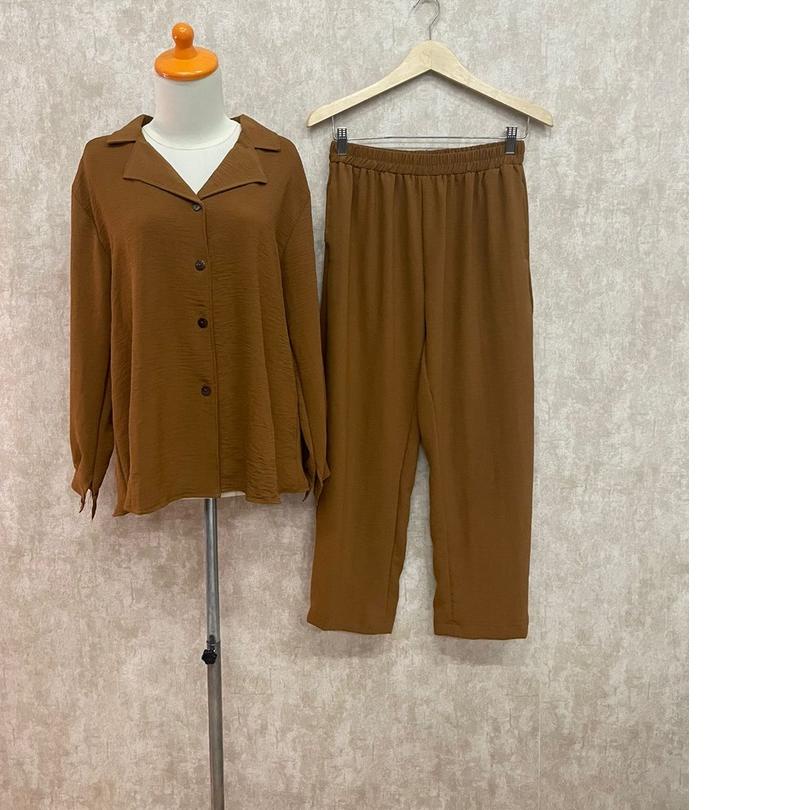 ֍ ANYA SET - SETCEL CRINKLE JAS POLOS ONESET CRINKLE MUSLIMAH GROSIR SETCEL MUSLIM ♜