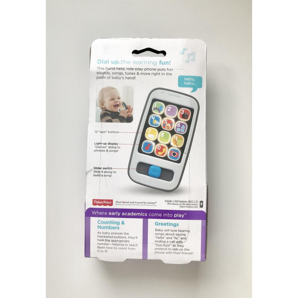 STOK TERAKHIR FISHER PRICE LAUGH AND LEARN SMART PHONE - BRAND NEW PROMO