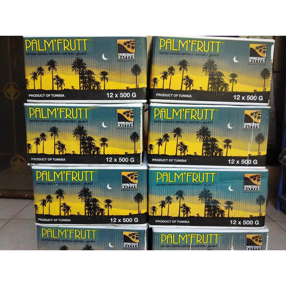 1 KARTON KURMA PALMFRUIT TANGKAI 500GR ISI 12PCS