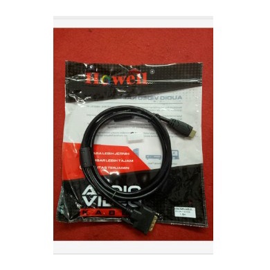 Kabel DVI 24+1 to HDMI 1,8M howell