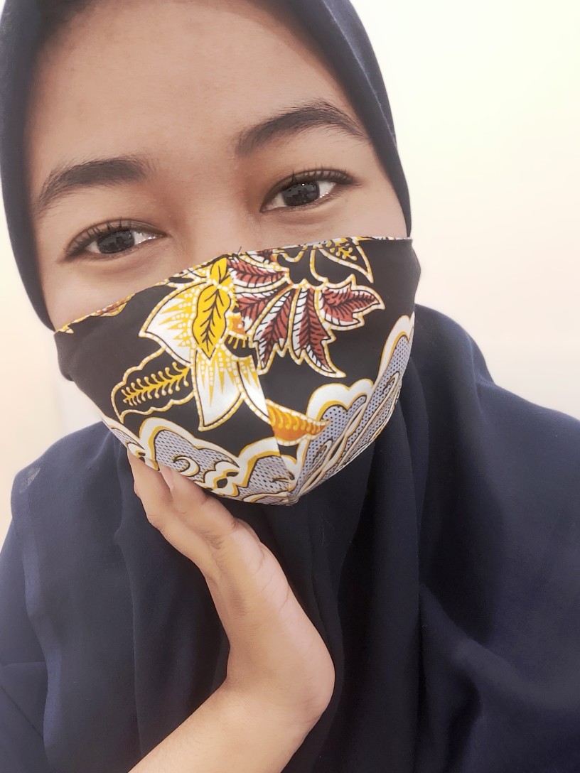 Maginot Kemeja Batik 2.0 Irawan-ss Lengan Pendek Pria + Free Masker