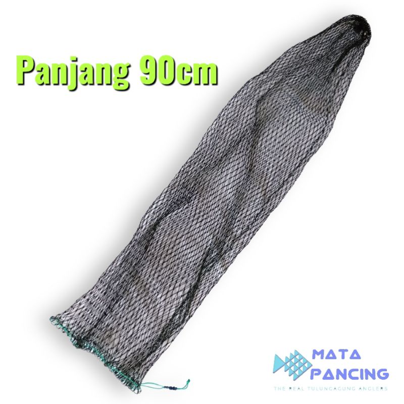 Kerumbu tempat ikan hasil pancingan 90cm 100cm 150cm bahan nylon