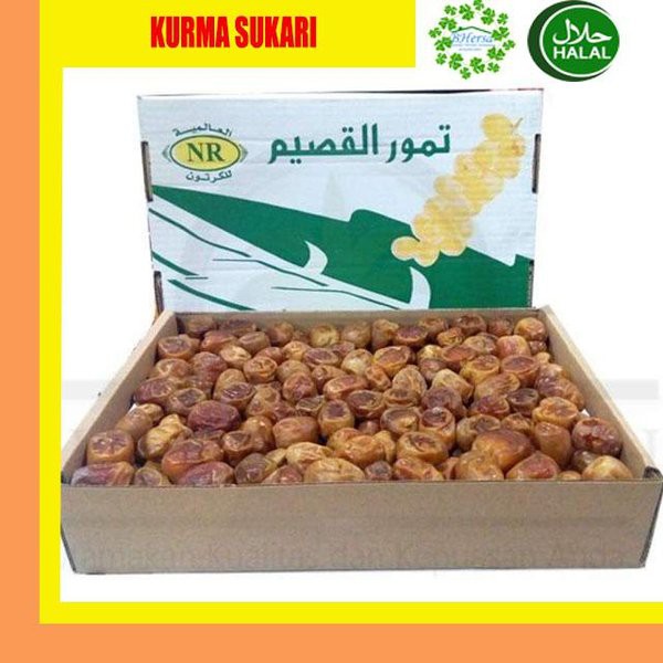 

KURMA SUKARI - 3 KG - LANGSUNG KEMASAN DUS