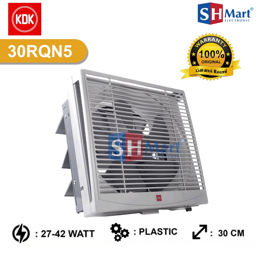 KIPAS ANGIN DINDING KDK / EXHAUST FAN 12 INC / 30RQN5 (MEDAN)