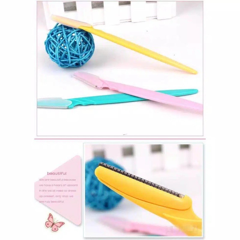 PISAU CUKUR ALIS IMPORT/TINKLE EYEBROW RAZOR - 1PCS PISAU ALIS