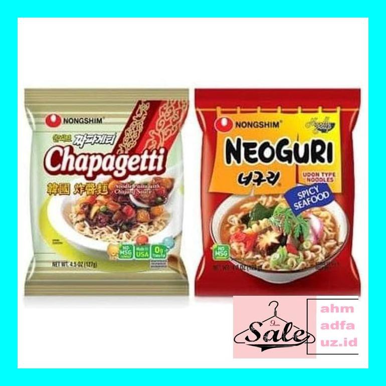 

Ah5Gils Paket Mie Ramdon Nongshim Chapaguri (Chapagetti + Neoguri) Parasite Fls4Ah7S