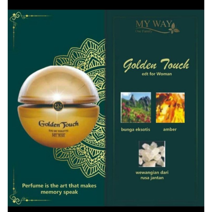 my way parfum ~ GOLDEN TOUCH