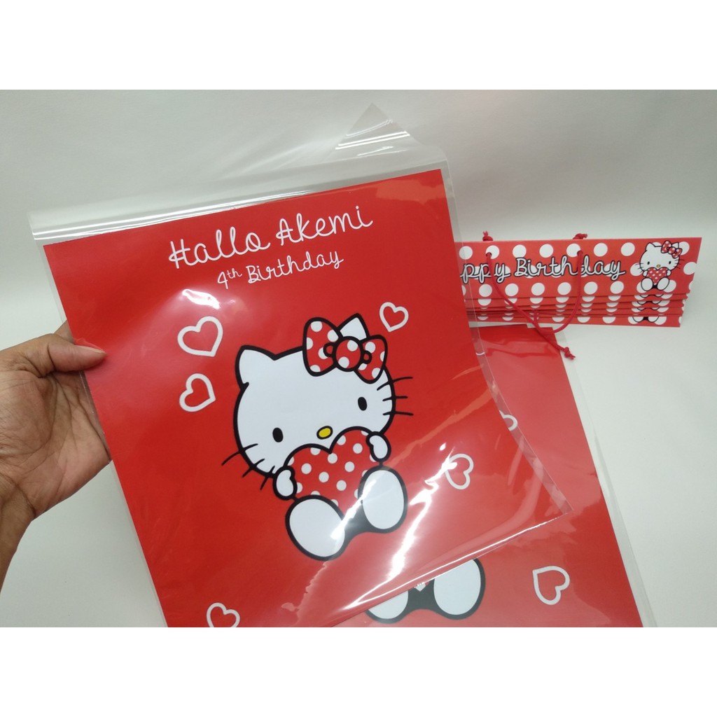 

Plastik snack ukuran 30cm x 40cm jumbo hello kitty /- plastik snack hello kitty jumbo