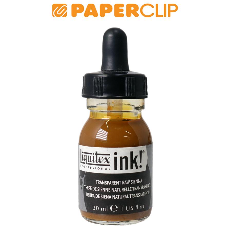 

ACRYLIC INK LIQUITEX 30ML TRANSPARENT RAW SIENNA 4260333