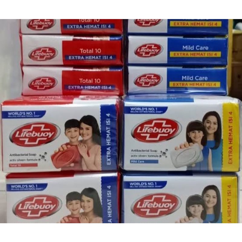 sabun batang lifebuoy paket(isi4)