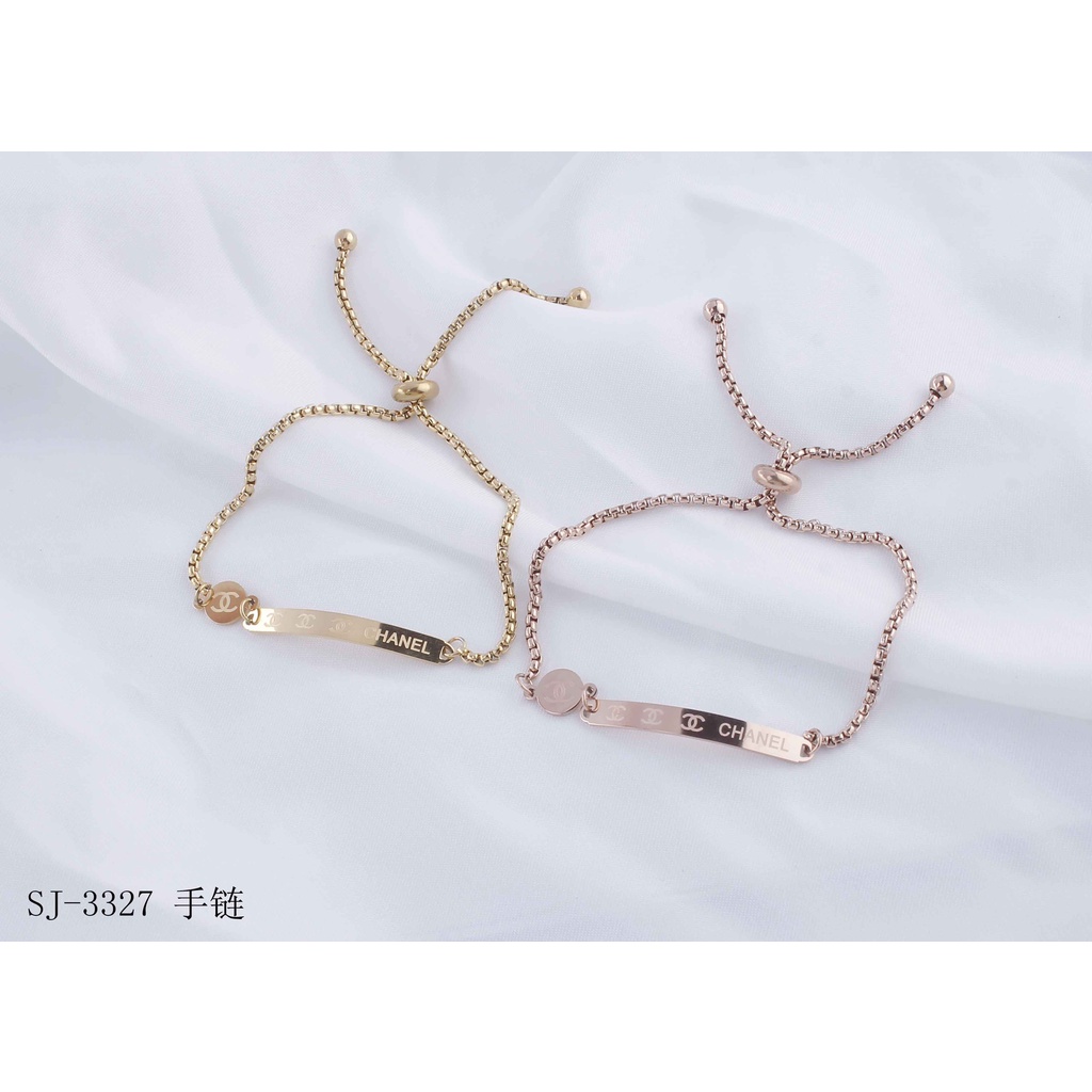 Gelang Titanium Permata Perhiasan Fashion 3327/2757