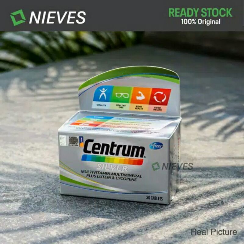 CENTRUM SILVER MULTIVITAMIN MULTIMINERAL PLUS LUTEIN & LYCOPENE