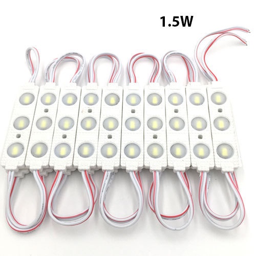 LAMPU LED MODULE 3 WATT 12 VOLT LED MODULE 3 MATA BESAR TERANG LAMPU LED 3 MATA 24 V 3 Watt Modul LED 3 Titik Variasi Truk Bus Neon