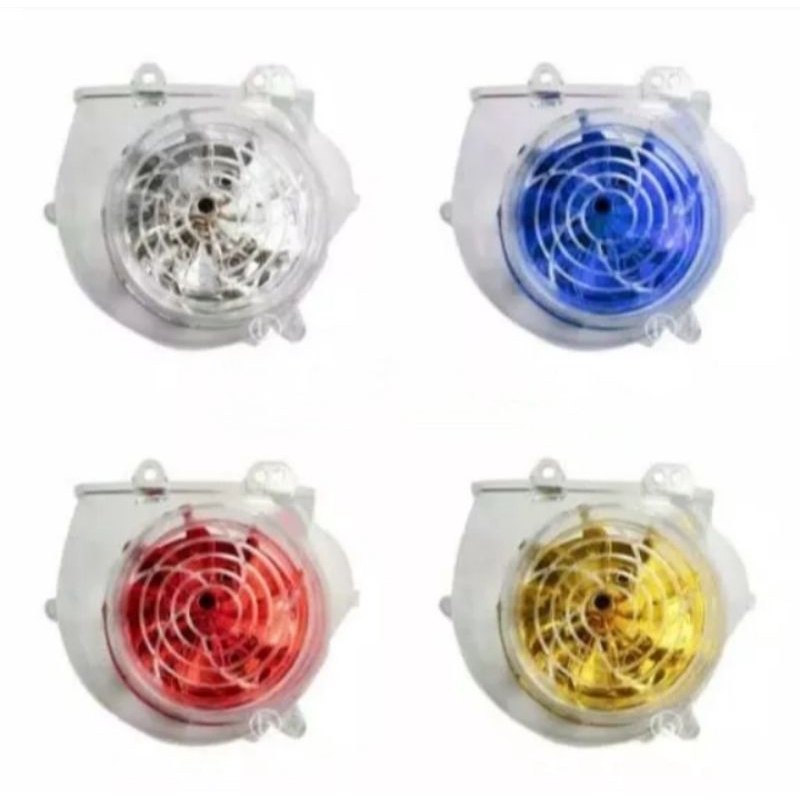 KOVER TUTUP KIPAS BEAT CARBU BEAT  FI LAMA CLEAR BENING PLUS KIPAS DALAM WARNA