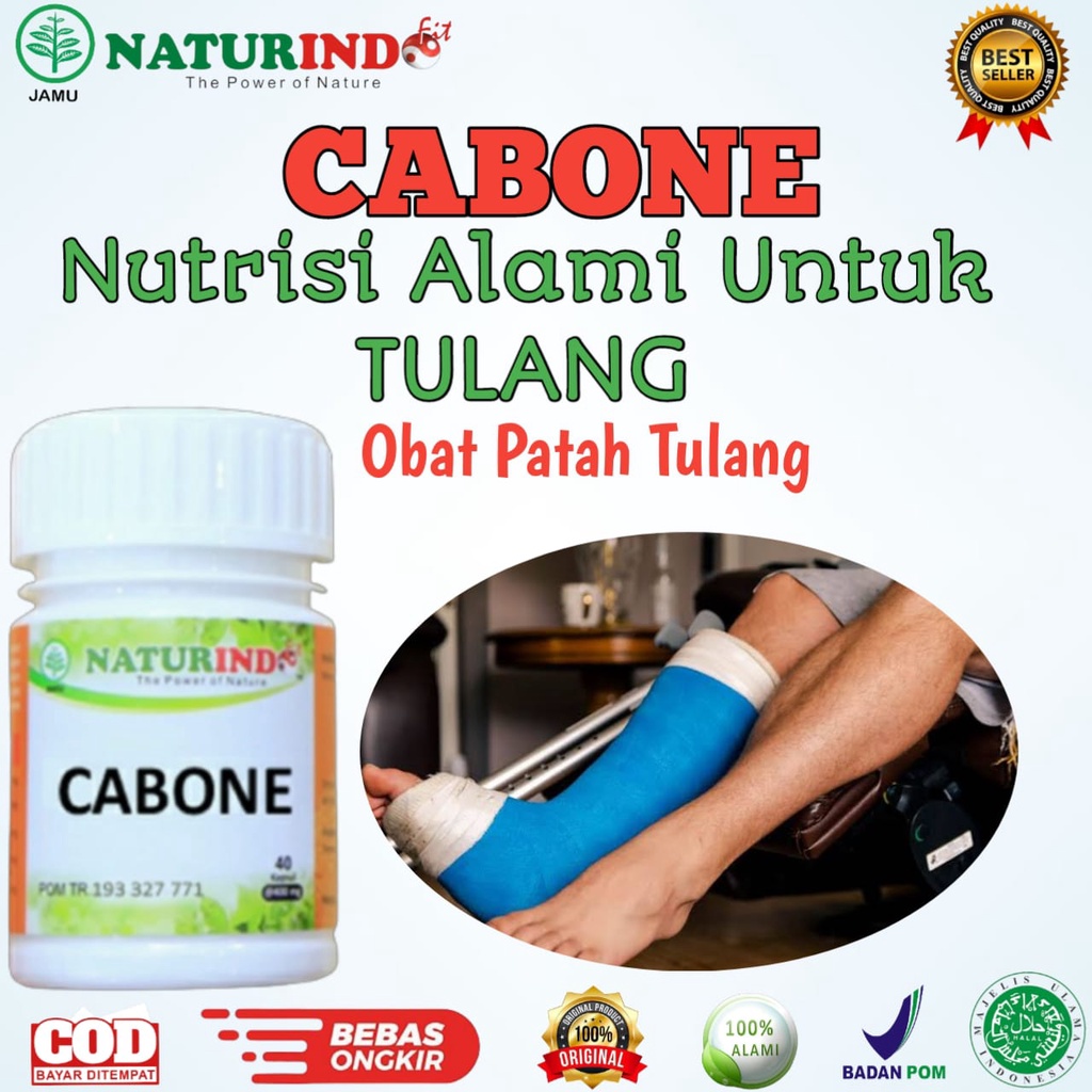 Obat Tulang Retak dan Patah Tulang Herbal Paling Ampuh