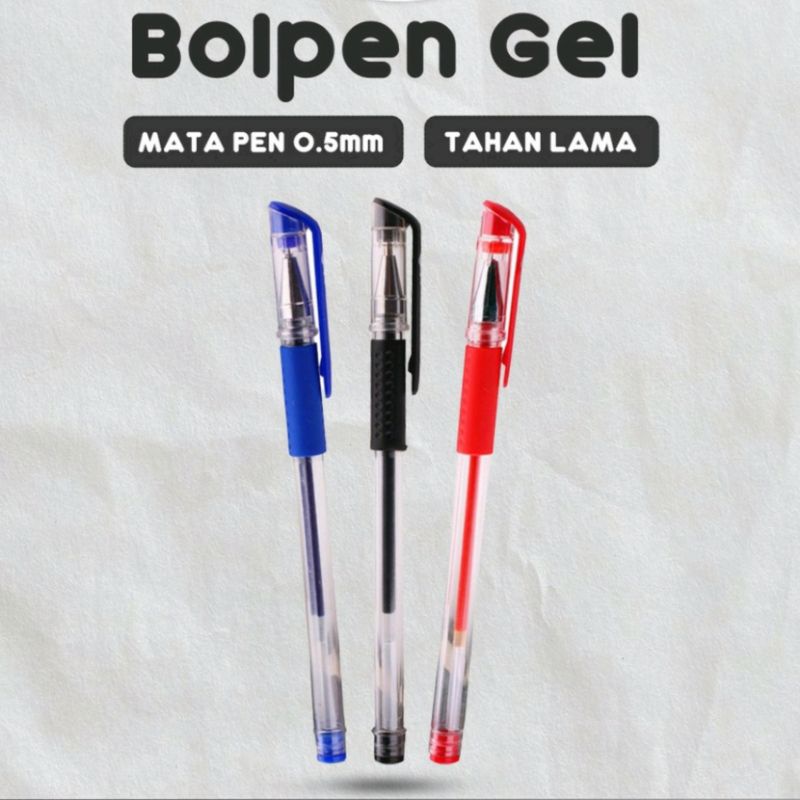 

Bolpen pulpen Gel tahan lama anti macet