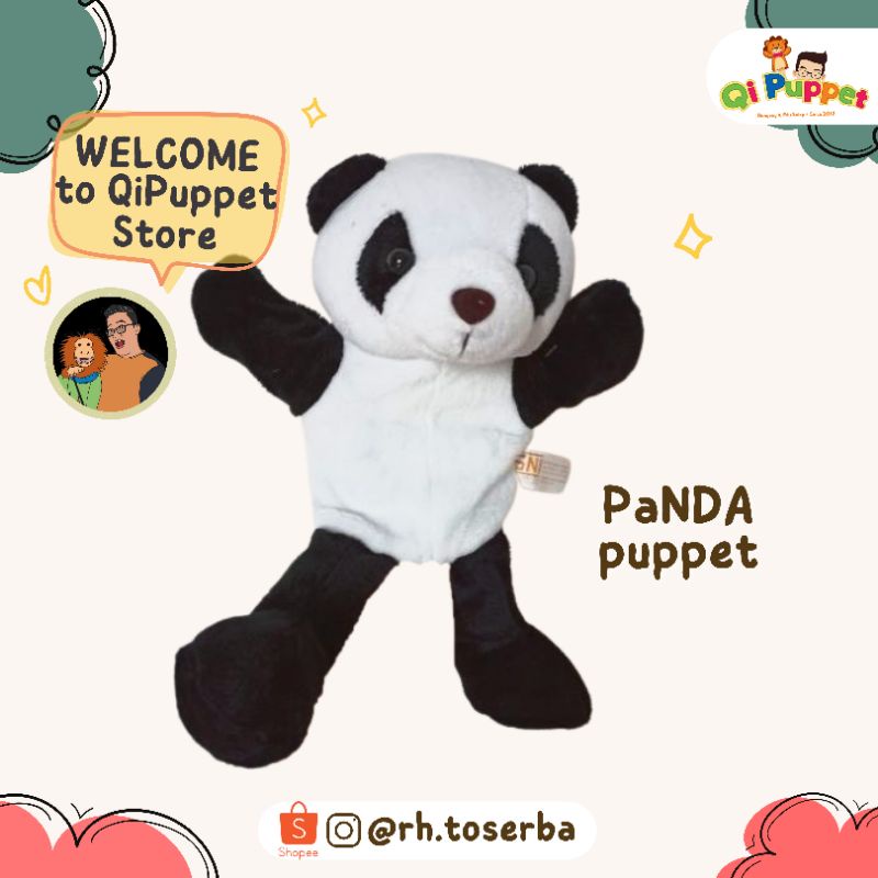 BONEKA TANGAN PANDA - PUPPET - MUPPET