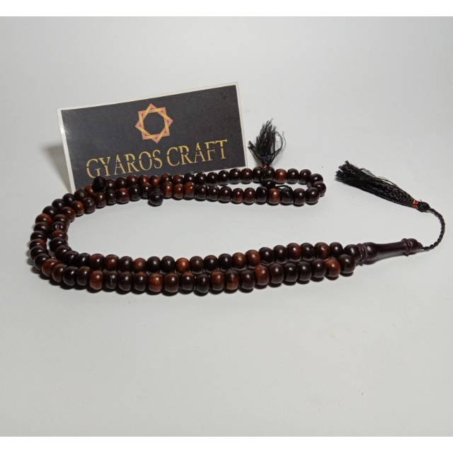 TASBIH KAYU STIGI 7MM tasbih kayu stigi asli tasbih stigi asli tasbih kayu setigi tasbih santigi tas